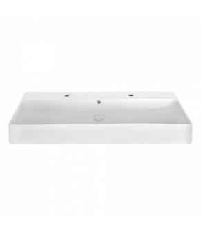 Раковина Qtap Nando с донным клапаном QT1211K428W