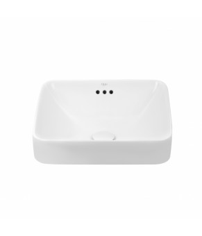 Раковина Qtap Jay с донным клапаном QT0711K424W