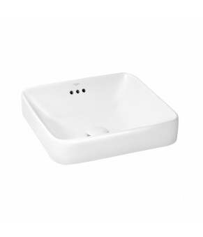 Раковина Qtap Jay с донным клапаном QT0711K424W