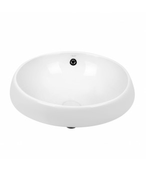 Раковина Qtap Jay с донным клапаном QT0711K305W