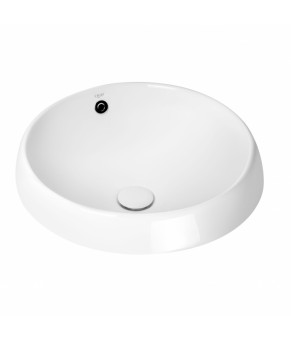 Раковина Qtap Jay с донным клапаном QT0711K305W