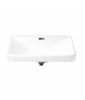 Раковина Qtap Jay с донным клапаном QT0711K306W