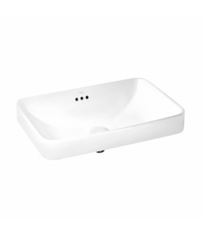 Раковина Qtap Jay с донным клапаном QT0711K425W