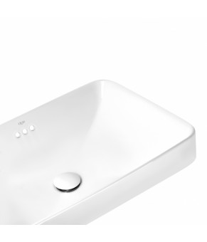Раковина Qtap Jay с донным клапаном QT0711K425W
