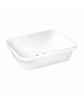 Раковина Qtap Scorpio с донным клапаном QT1411K490W