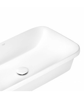 Раковина Qtap Scorpio с донным клапаном QT1411K491W