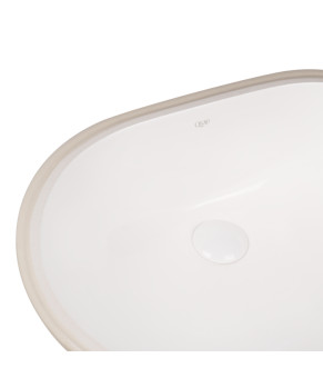 Раковина Qtap Stork с донным клапаном QT15116030W