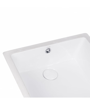 Раковина Qtap Stork с донным клапаном QT15116086W