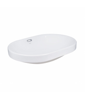 Раковина Qtap Leo с донным клапаном QT11114028W