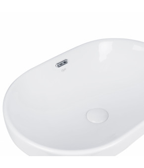 Раковина Qtap Leo с донным клапаном QT11114028W