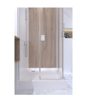 Душевая кабина Qtap Taurus WHI1099SC6 Clear