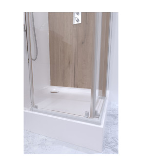 Душевая кабина Qtap Taurus WHI1099SC6 Clear