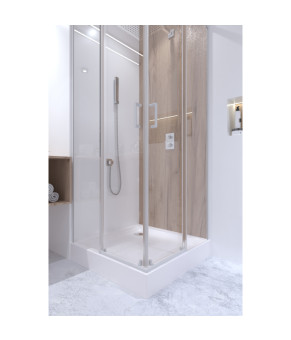 Душевая кабина Qtap Taurus WHI1099SC6 Clear