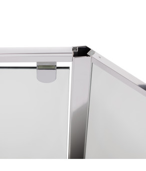 Душевая кабина Qtap Leo CRM10995-AC6 90x90 см, стекло Clear, CalcLess (SD00039707)