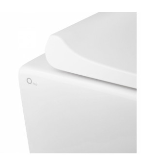 Унитаз подвесной Qtap Tern Rimless с сиденьем Soft-Close (QT1733052ERW)