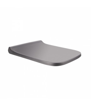 Унитаз подвесной Qtap Tern безободковый с сиденьем Slim Soft-close QT1733052ERMB