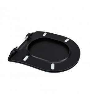 Унитаз подвесной Qtap Scorpio безободковый с сидением Slim Soft-close QT1433053ERMB