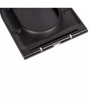 Унитаз подвесной Qtap Robin безободковый с сиденьем Slim Soft-close QT13332141ERMB