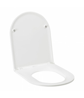 Унитаз подвесной Qtap Robin безободковый с сиденьем Slim Soft-close QT1333046ERW