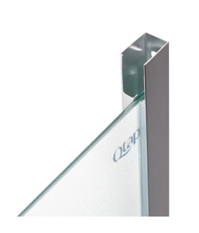 Набор Qtap душевая кабина Presto CRM1088AP5 Pear + поддон Uniarc 308815