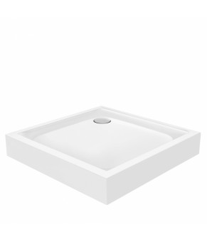 Набор Qtap душевая кабина Presto CRM1099SP5 Pear + поддон Unisquare 309915