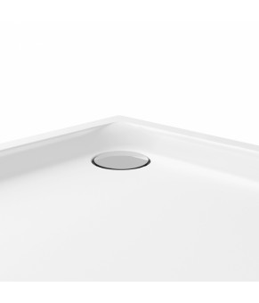 Набор Qtap душевая кабина Presto CRM1099SP5 Pear + поддон Unisquare 309915