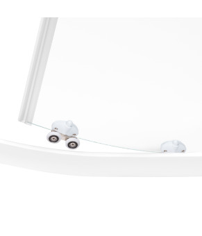 Набор Qtap душевая кабина Presto WHI1099AP5 Pear + поддон Uniarc 309915