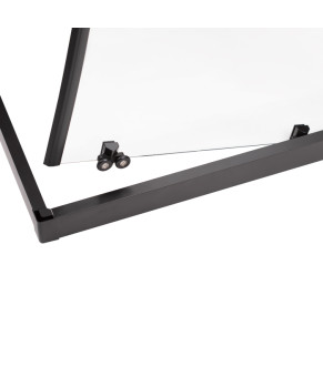 Набор Qtap душевая кабина Taurus BLA1099SC6 Clear + поддон Unisquare 309915