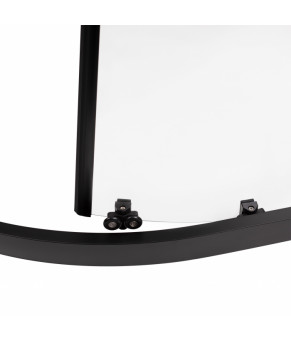 Набор Qtap душевая кабина Taurus BLA1099AC6 Clear + поддон Uniarc 309915