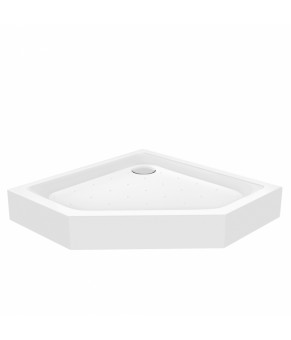 Набор Qtap душевая кабина Scorpio BLA10995-AC6 Clear + поддон Leoscorp 309915