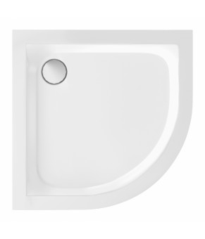 Набір Qtap душова кабіна Virgo CRM1099AC8 Clear + піддон Uniarc 309915