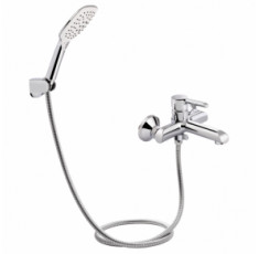 купити недорого Смеситель для ванны Qtap Grand с душевым гарнитуром QTGRACRM006 Хром