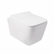 купити недорого Унитаз подвесной Qtap Crow Rimless Soft-close белый (QT05335170W)