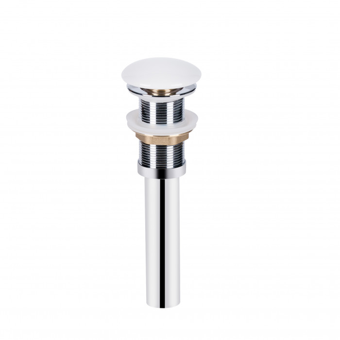 Донный клапан для раковины Qtap PU02 White (QT066PU02W)
