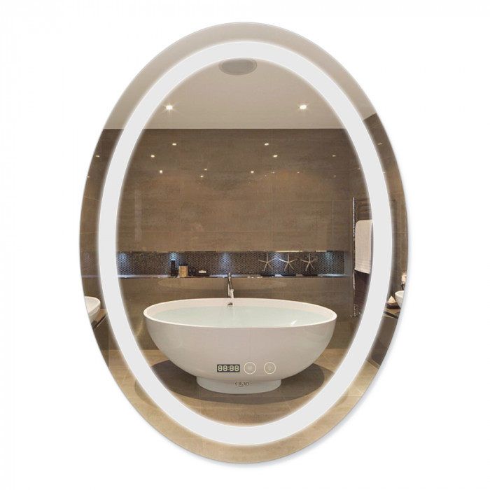Зеркало Qtap Mideya с антизапотеванием (DC-F805-1) 600х800 QT2078F8051W