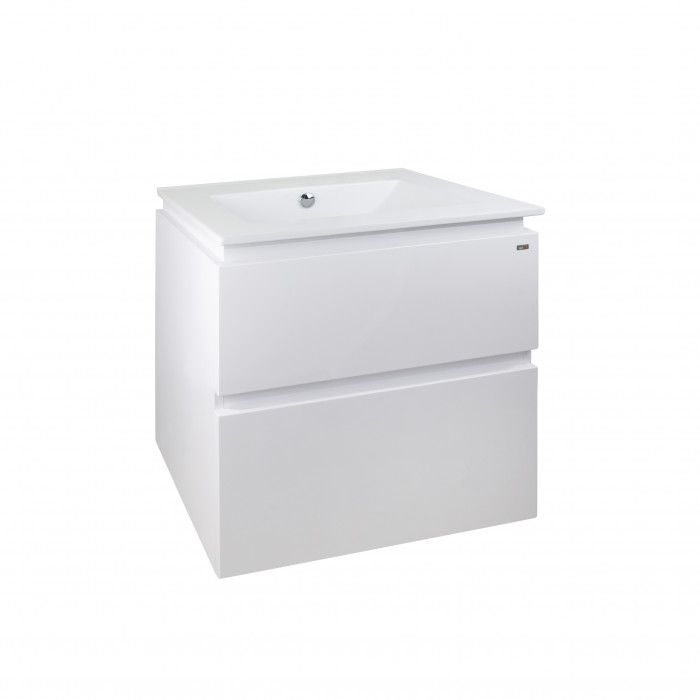Тумба подвесная с раковиной Qtap Albatross QT0172TP600D3060CW