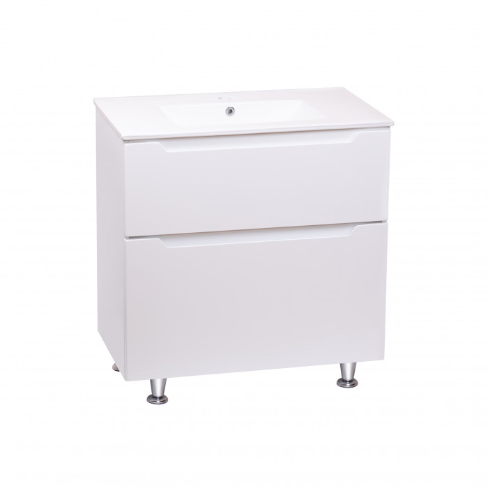 Тумба напольная с раковиной Qtap Scorpio QT1471TNВ8013080CW