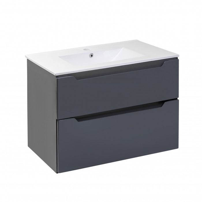 Тумба подвесная с раковиной Qtap Scorpio QT1472TPВ8023080CG