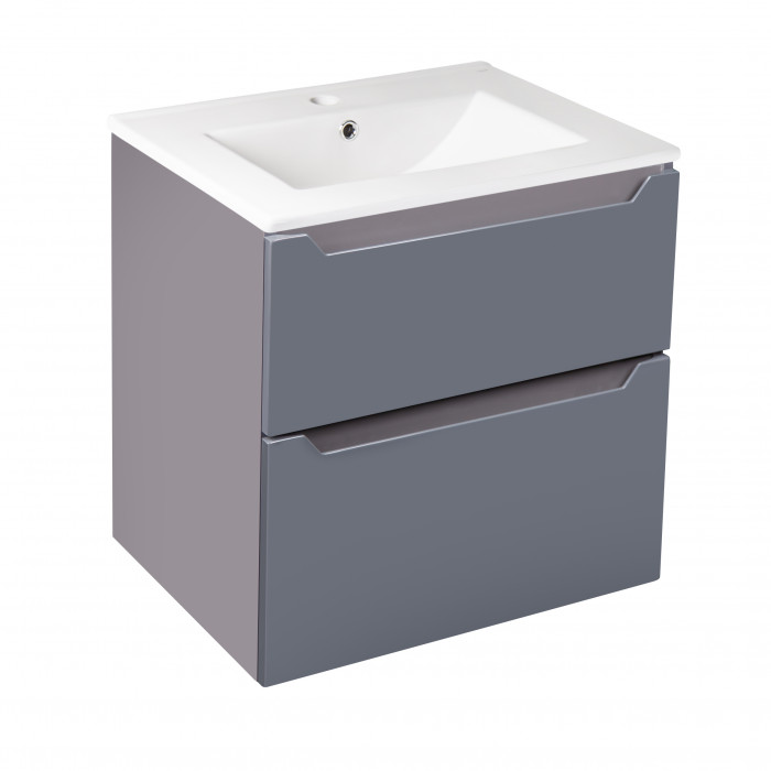 Тумба подвесная с раковиной Qtap Scorpio QT1472TPВ6023060CG