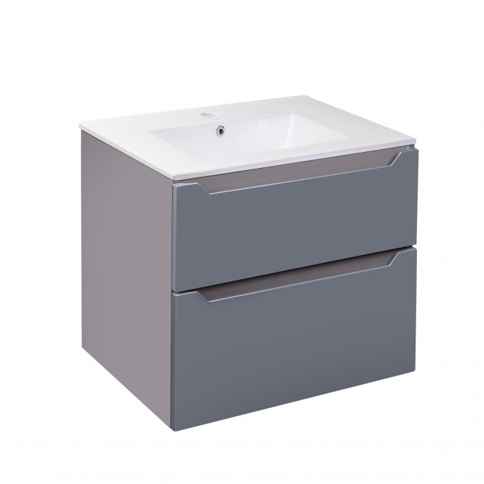 Тумба подвесная с раковиной Qtap Scorpio QT1472TPВ7023070CG