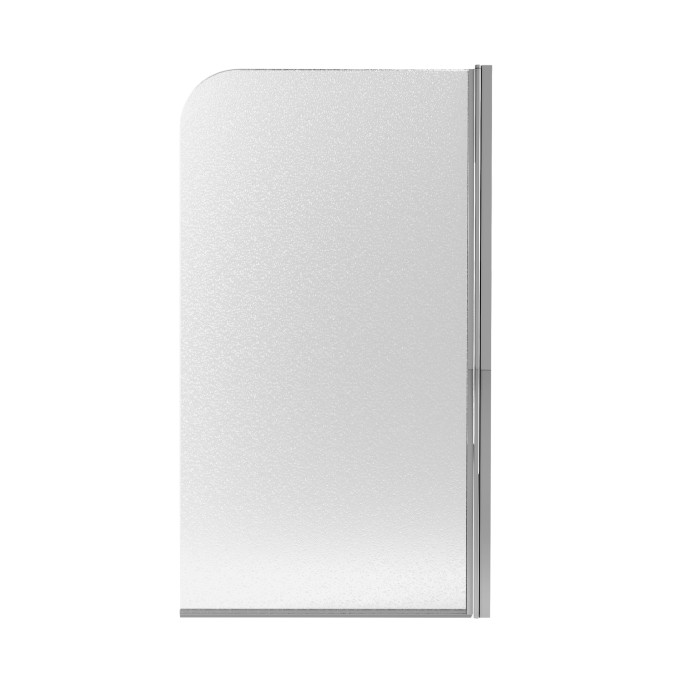 Штора на ванну Qtap Standard CRM407513APR Pear 6 мм, 75х140 см, права (STDCRM407513APR)