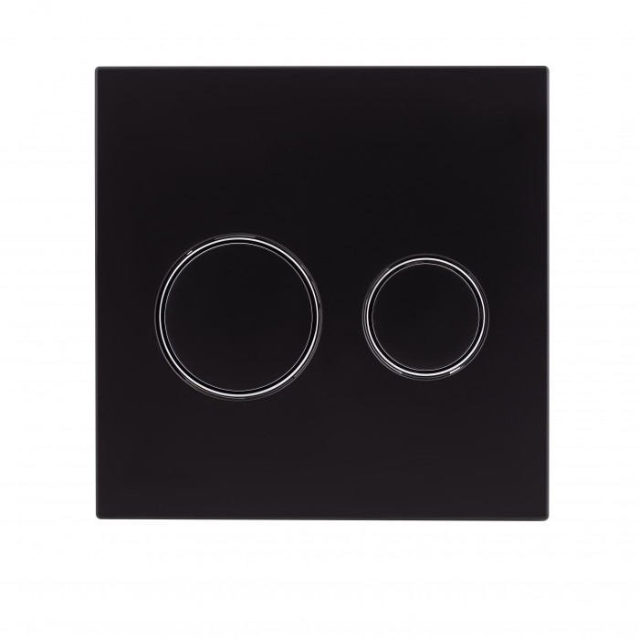 Панель змиву Qtap Nest Uni QT0211P01V1178MB Чорна Матова (SD00042971)