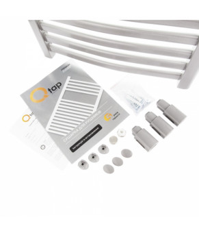 Полотенцесушитель водяной Qtap Dias (SIL) P18 1000x500 HY