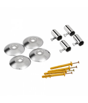 Водяной полотенцесушитель Lidz Standard (CRM) РЛС D32/20х1/2" 500x600 P4