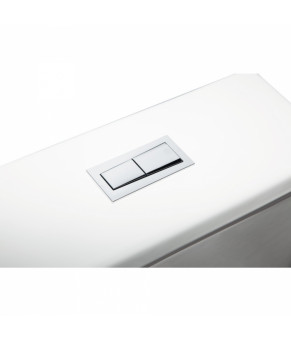 Унитаз-компакт Qtap Crow безободковый с сиденьем Soft-close QT05222170W