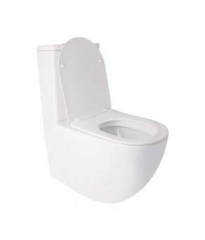 Унитаз-компакт Qtap Jay с сиденьем Soft-close QT07222176W