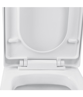 Унитаз-компакт Qtap Missel с сиденьем Soft-close QT0222599W