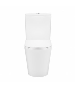 Унитаз-компакт Qtap Scorpio безободковый с сиденьем Soft-close QT14222125ARW