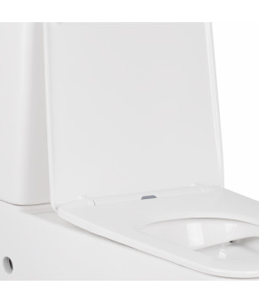 Унитаз-компакт Qtap Tern безободковый с сиденьем Soft-close QT17222093ARW