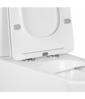 Унитаз-компакт Qtap Tern безободковый с сиденьем Soft-close QT17222093ARW